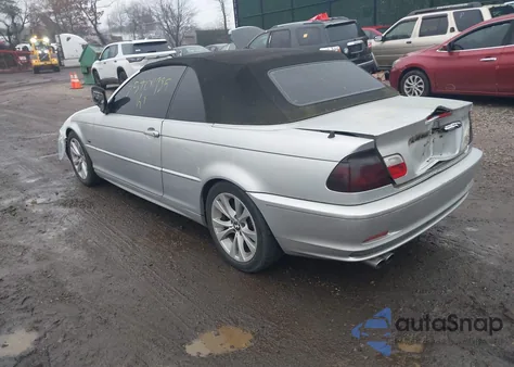 2002 BMW 330Ci z USA, uszkodzony, nr VIN WBABS53422EV88842